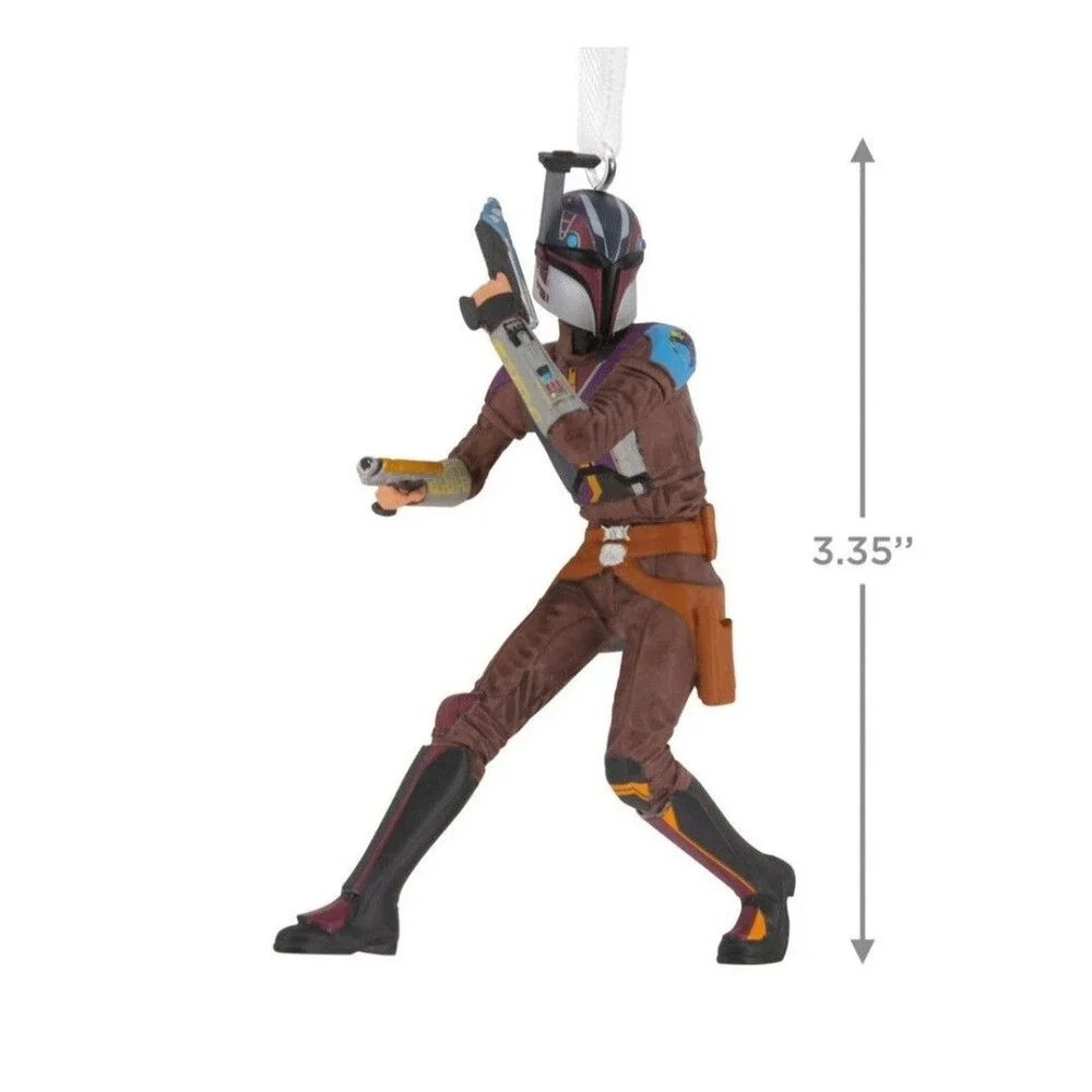 NWT Star Wars: Ahsoka Sabine Wren Hallmark‎ Disney Christmas Tree Ornament